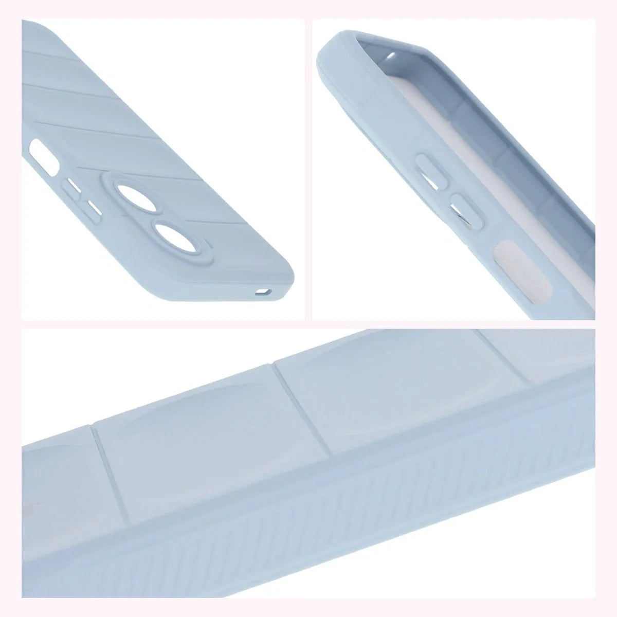 Robuste Handyhülle für Xiaomi Redmi A5 4G / POCO C71 4G, Bizon Case Tur, Hellblau