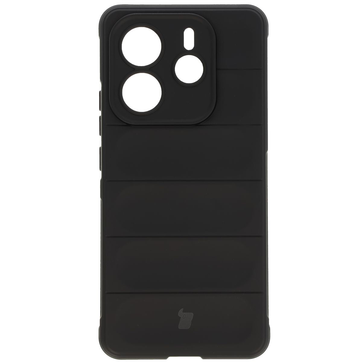 Robuste Handyhülle für Xiaomi Redmi Note 14 5G, Bizon Case Tur, Schwarz