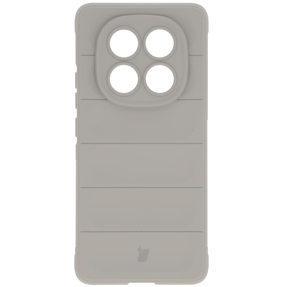 Robuste Handyhülle für Xiaomi Redmi Note 14 Pro 5G / Poco X7, Bizon Case Tur, Hellgrau