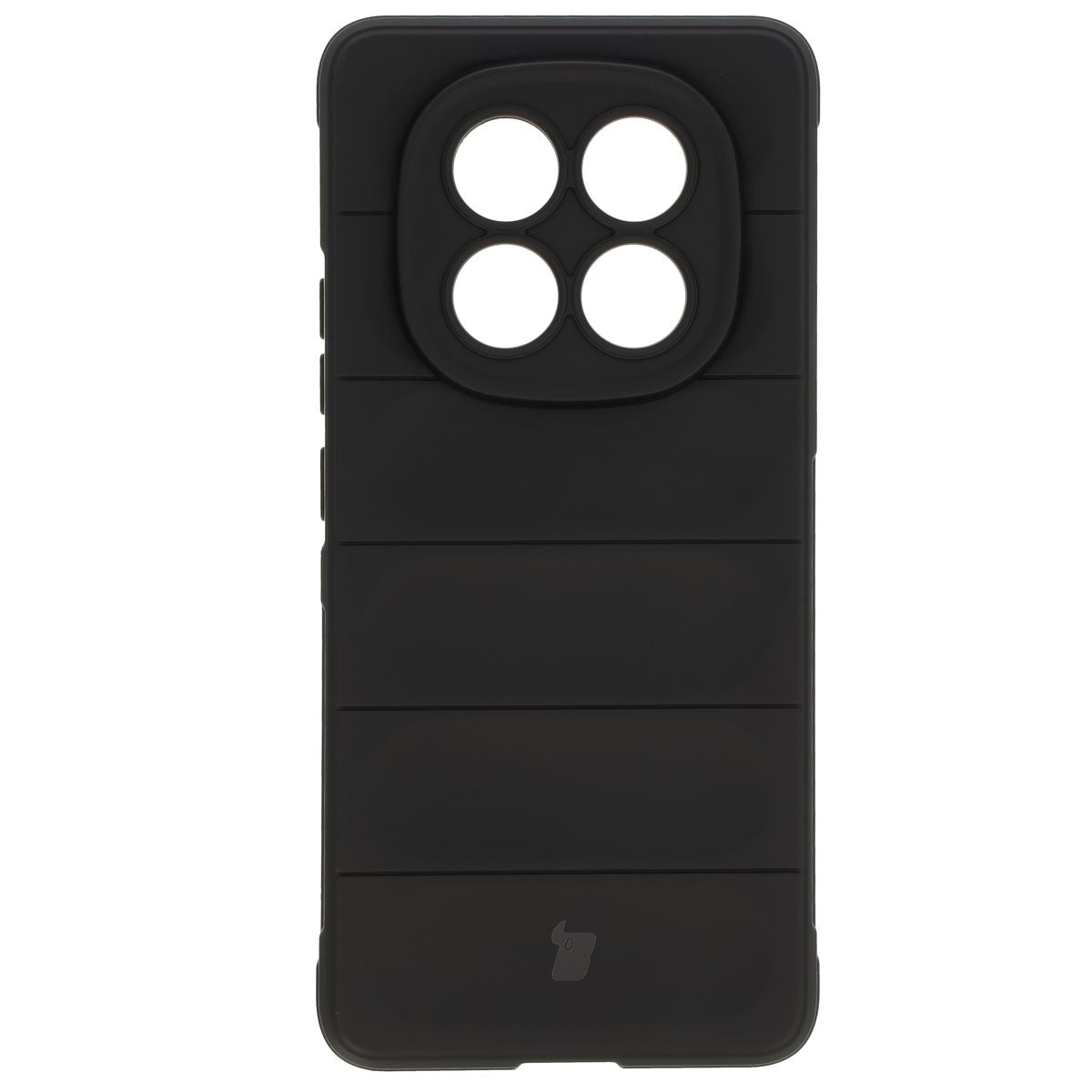 Robuste Handyhülle für Xiaomi Redmi Note 14 Pro Plus 5G, Bizon Case Tur, Schwarz