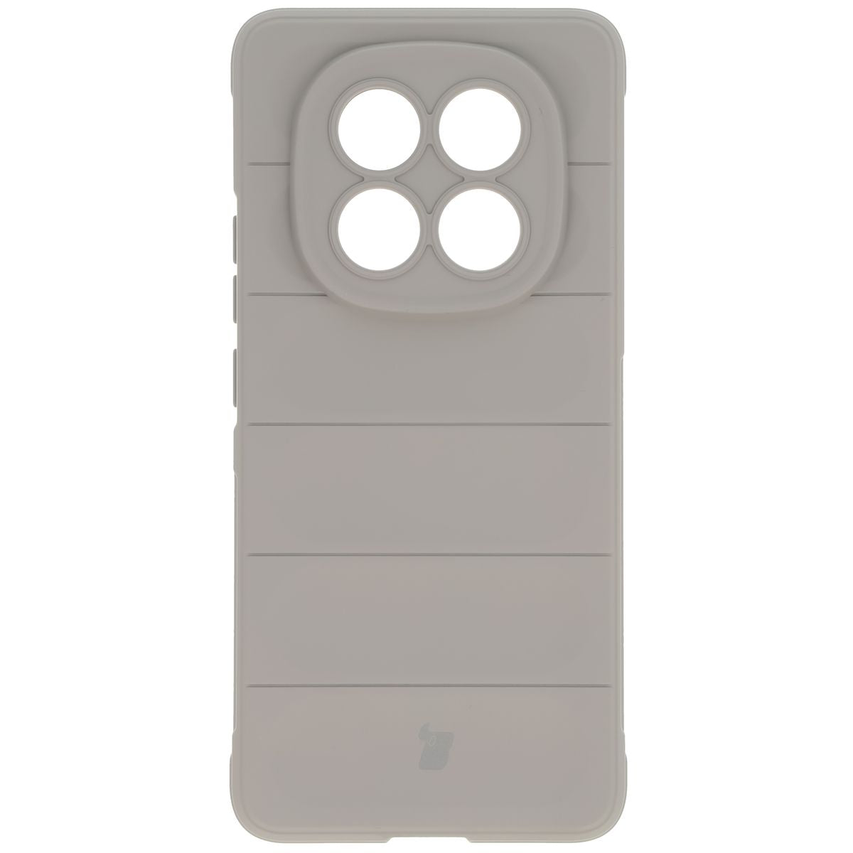 Robuste Handyhülle für Xiaomi Redmi Note 14 Pro Plus 5G, Bizon Case Tur, Hellgrau