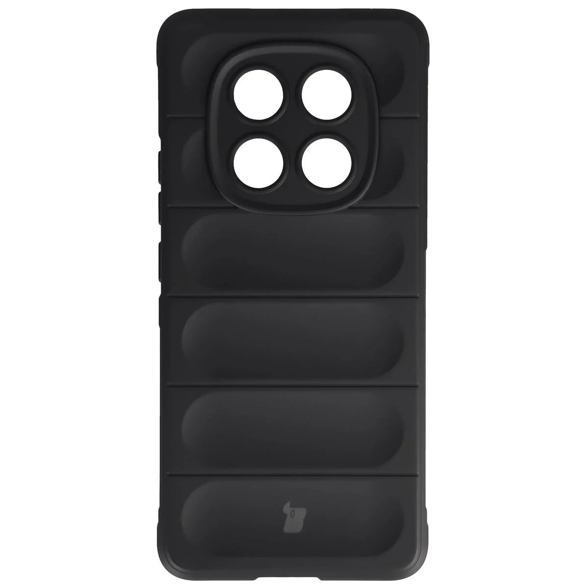 Robuste Handyhülle für Xiaomi Redmi Note 15 4G, Bizon Case Tur, Schwarz