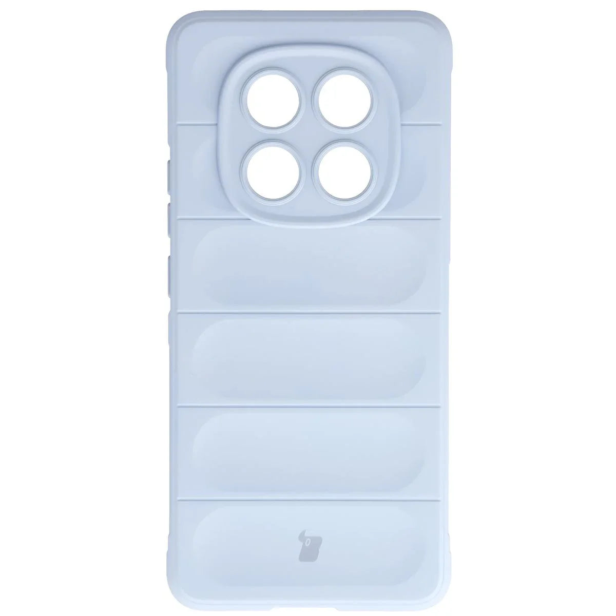 Robuste Handyhülle für Xiaomi Redmi Note 15 4G, Bizon Case Tur, Hellblau