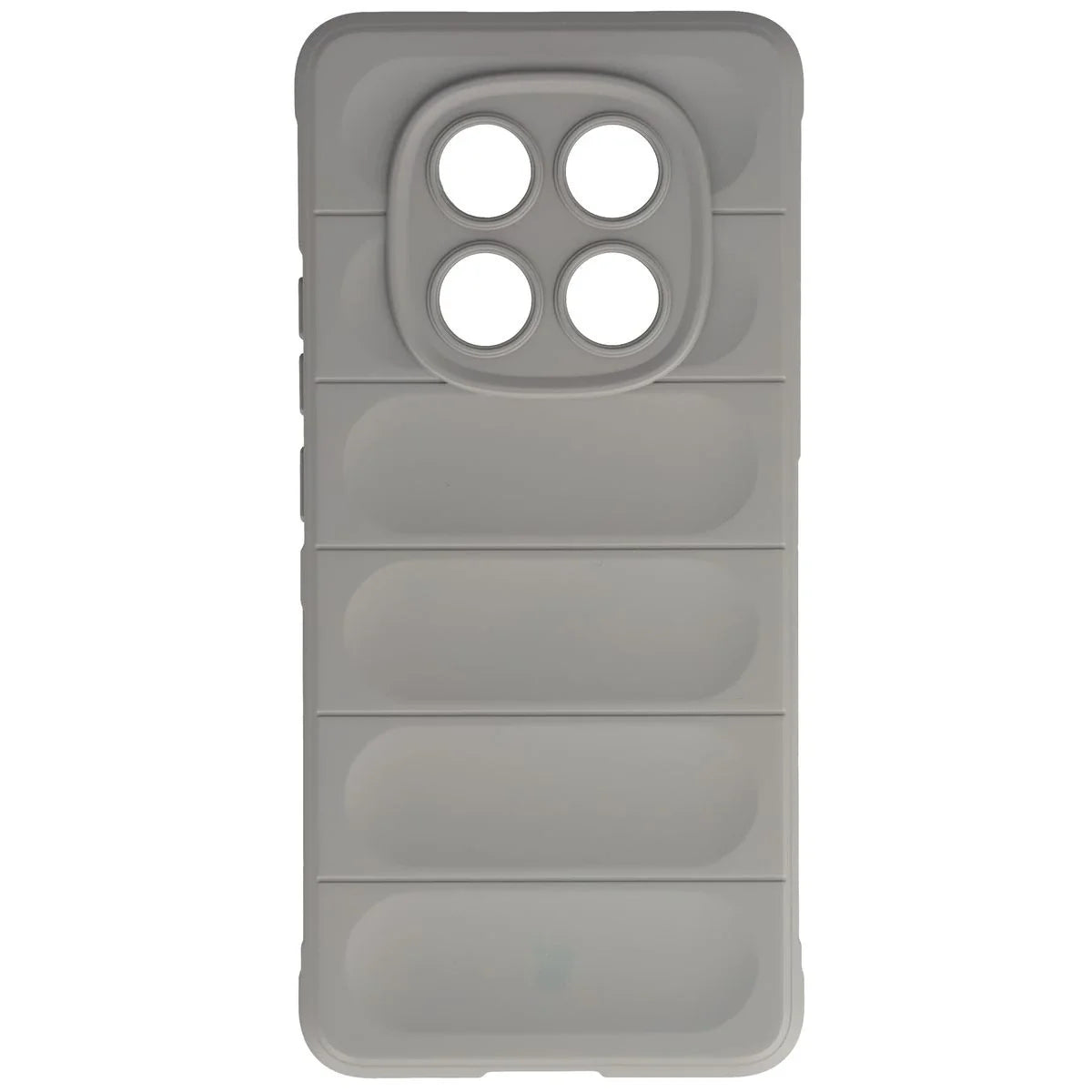 Robuste Handyhülle für Xiaomi Redmi Note 15 4G, Bizon Case Tur, Hellgrau