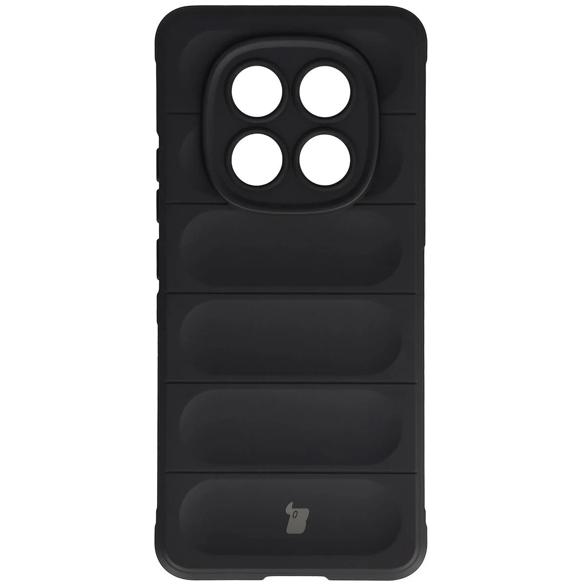 Robuste Handyhülle für Xiaomi Redmi Note 15 5G / POCO M8 5G, Bizon Case Tur, Schwarz
