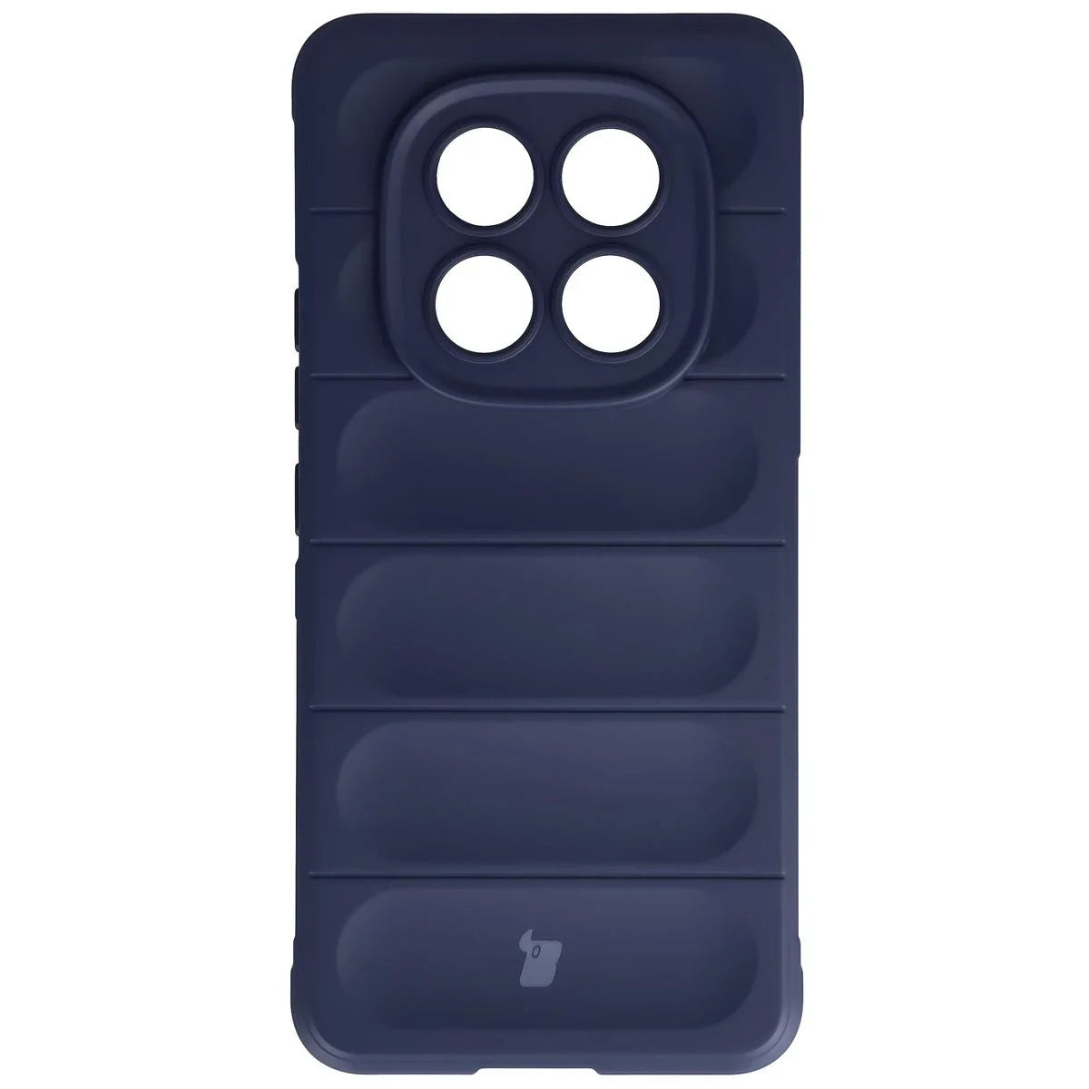 Robuste Handyhülle für Xiaomi Redmi Note 15 Pro 4G, Bizon Case Tur, Dunkelblau