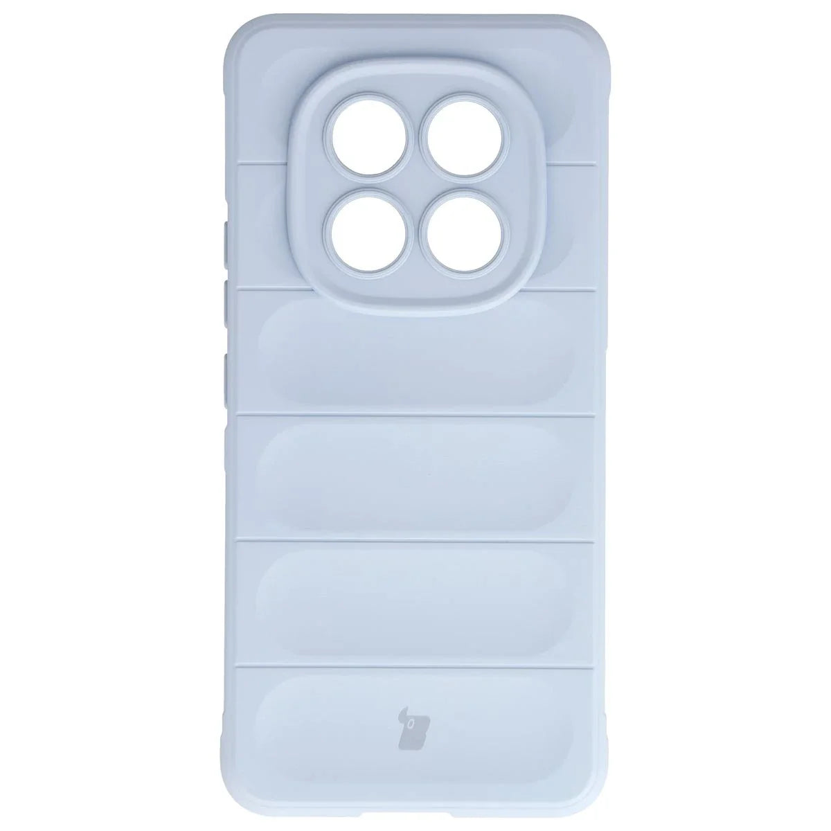 Robuste Handyhülle für Xiaomi Redmi Note 15 Pro 4G, Bizon Case Tur, Hellblau