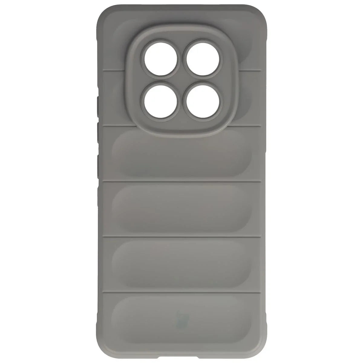 Robuste Handyhülle für Xiaomi Redmi Note 15 Pro 4G, Bizon Case Tur, Hellgrau