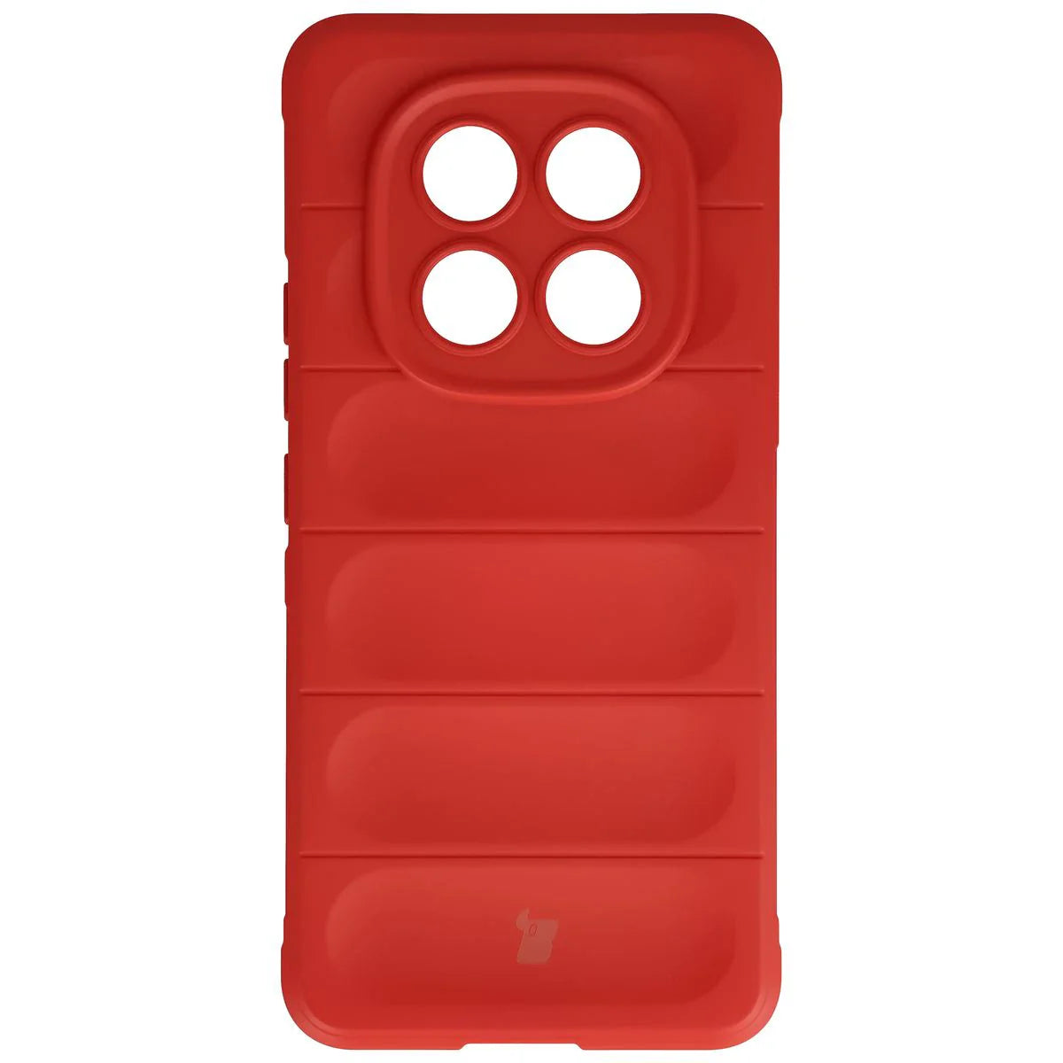 Robuste Handyhülle für Xiaomi Redmi Note 15 Pro 4G, Bizon Case Tur, Rot