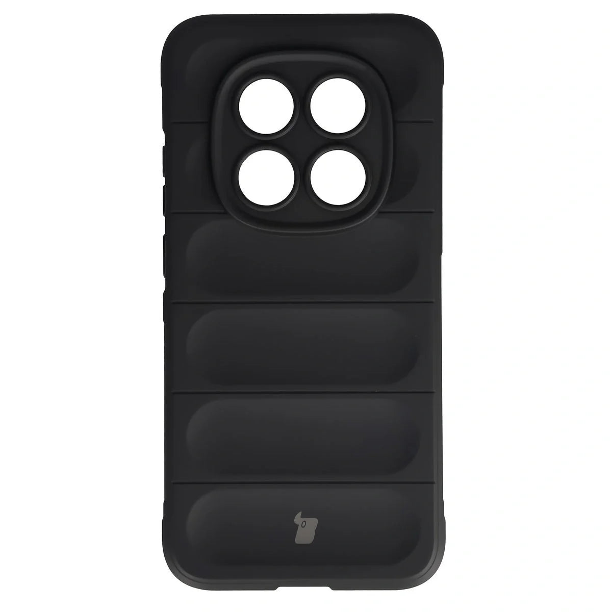 Robuste Handyhülle für Xiaomi Redmi Note 15 Pro 5G, Bizon Case Tur, Schwarz