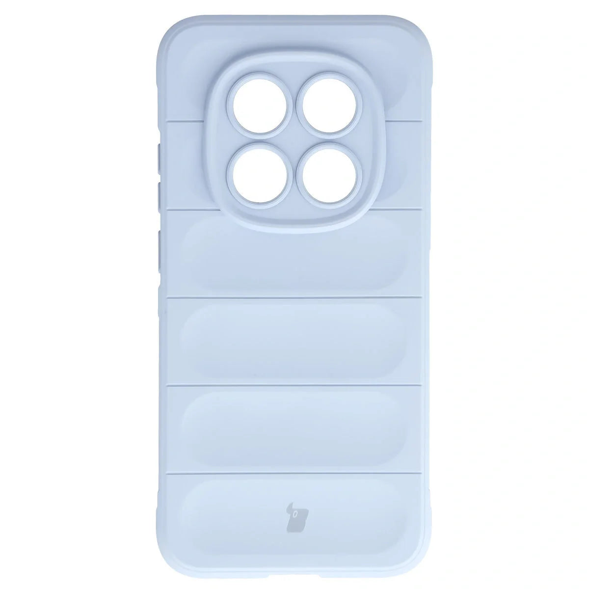 Robuste Handyhülle für Xiaomi Redmi Note 15 Pro 5G, Bizon Case Tur, Hellblau
