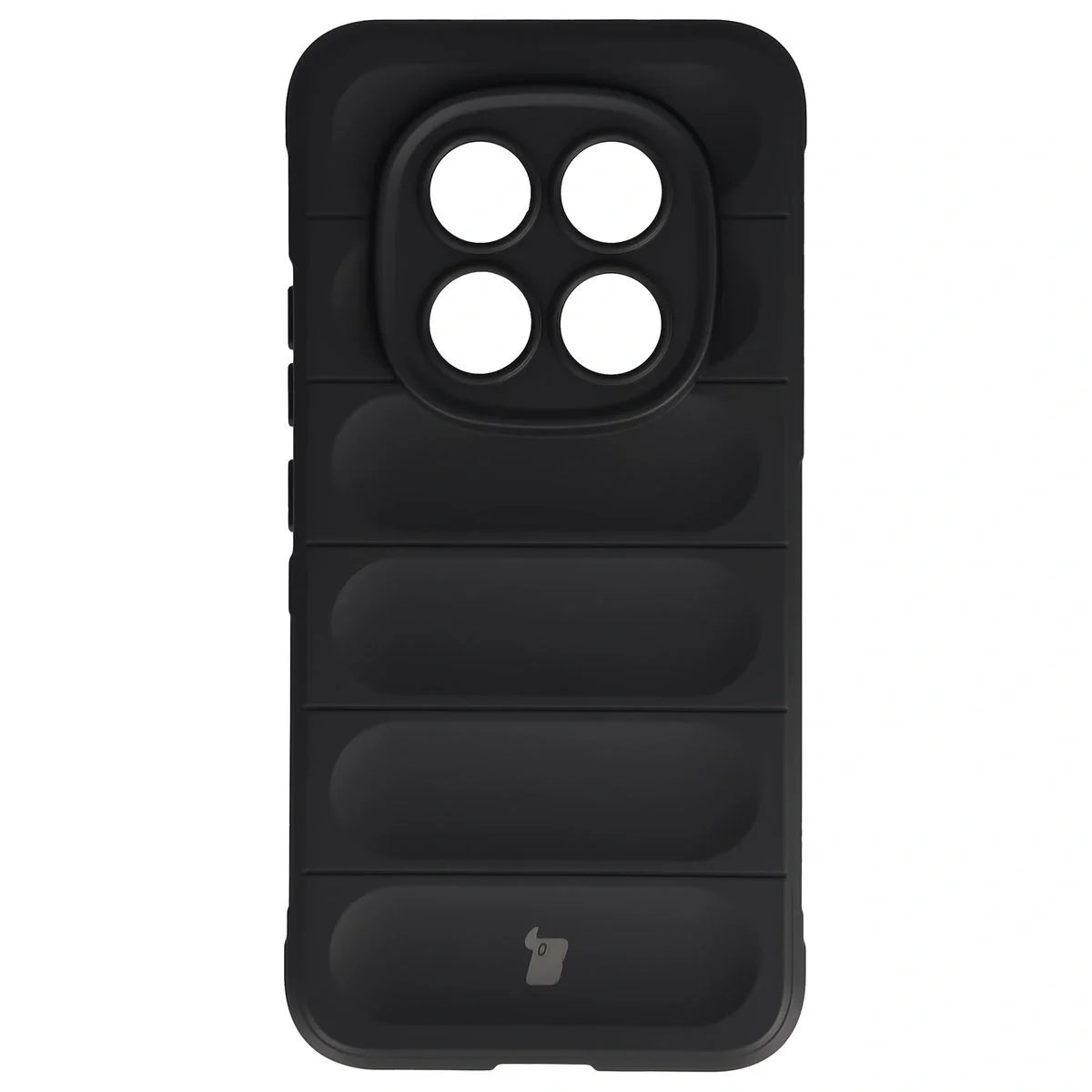 Robuste Handyhülle für Xiaomi Redmi Note 15 Pro Plus 5G / POCO M8 Pro 5G, Bizon Case Tur, Schwarz