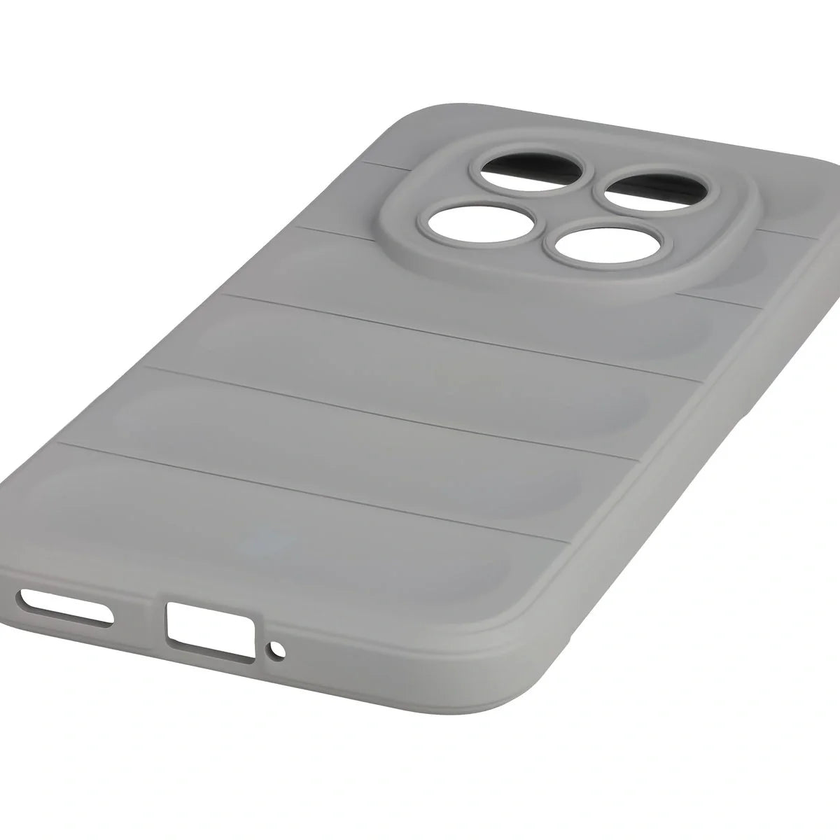 Robuste Handyhülle für Xiaomi Redmi Note 15 Pro Plus 5G / POCO M8 Pro 5G, Bizon Case Tur, Hellgrau