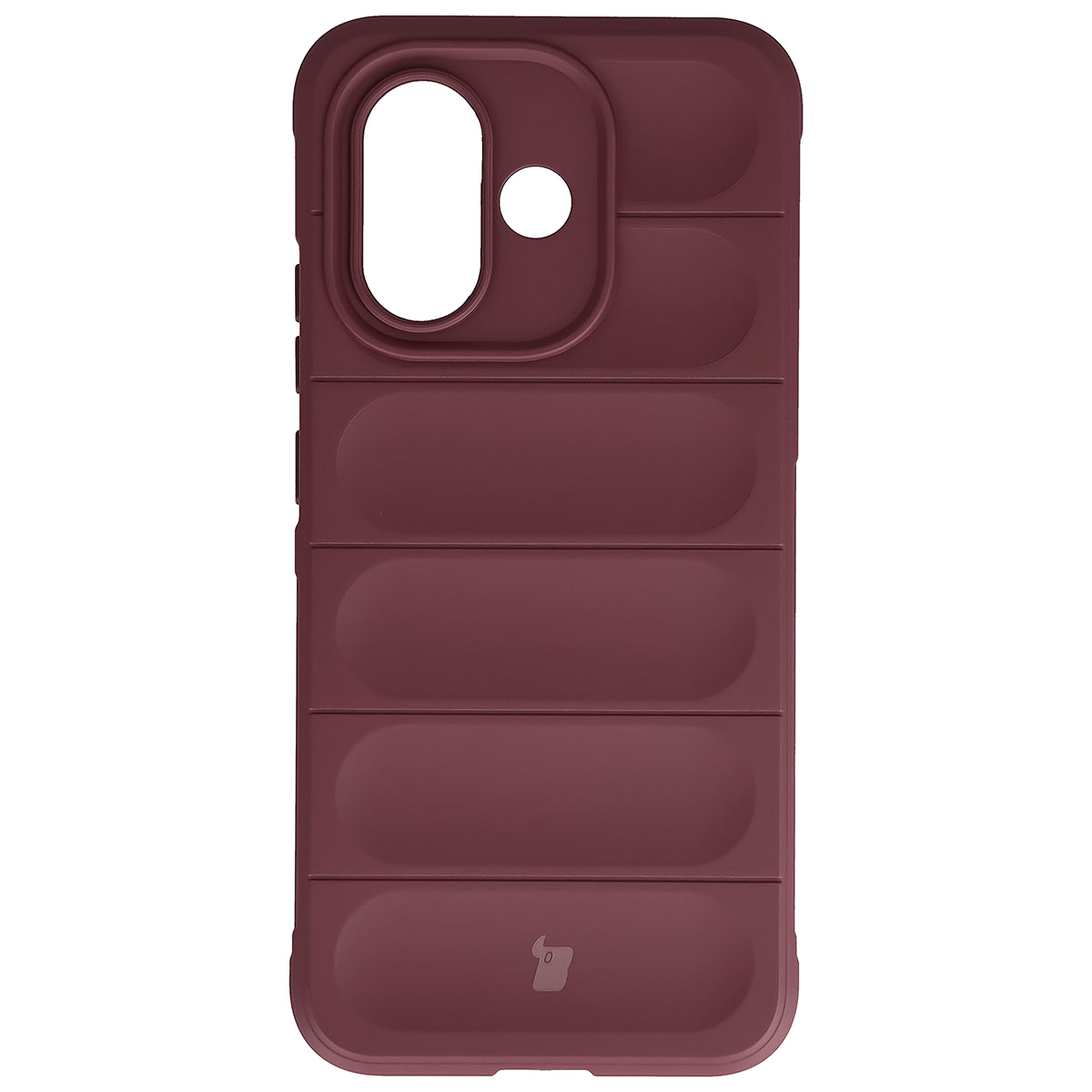 Robuste Handyhülle für Xiaomi Redmi Note 17 5G, Bizon Case Tur, Burgunderrot (2/8)