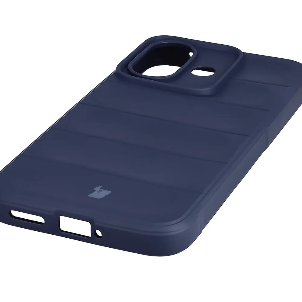 Robuste Handyhülle für Xiaomi Redmi Note 17 Pro 5G, Bizon Case Tur, Dunkelblau (3/8)