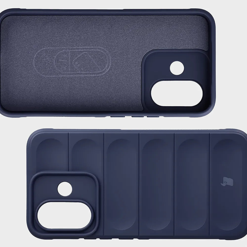 Robuste Handyhülle für Xiaomi Redmi Note 17 Pro 5G, Bizon Case Tur, Dunkelblau (6/8)