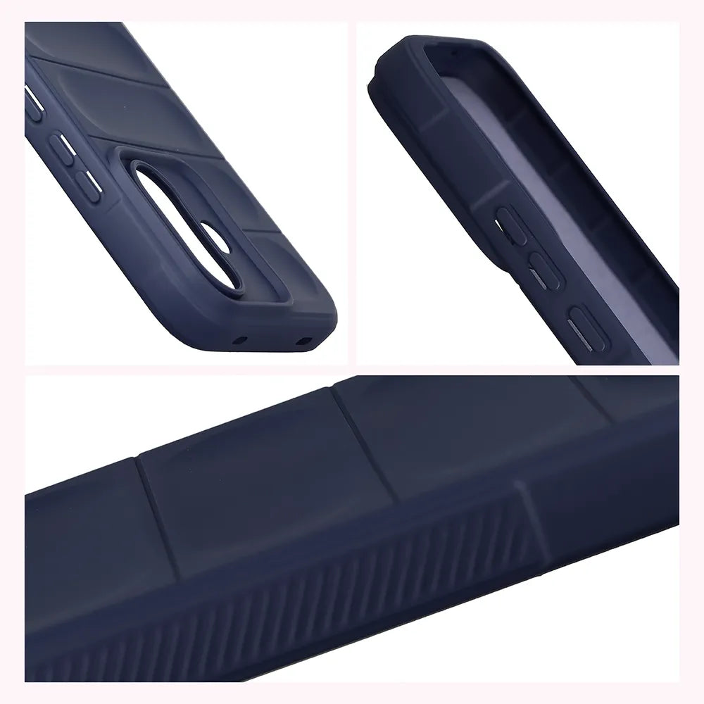 Robuste Handyhülle für Xiaomi Redmi Note 17 Pro 5G, Bizon Case Tur, Dunkelblau (7/8)