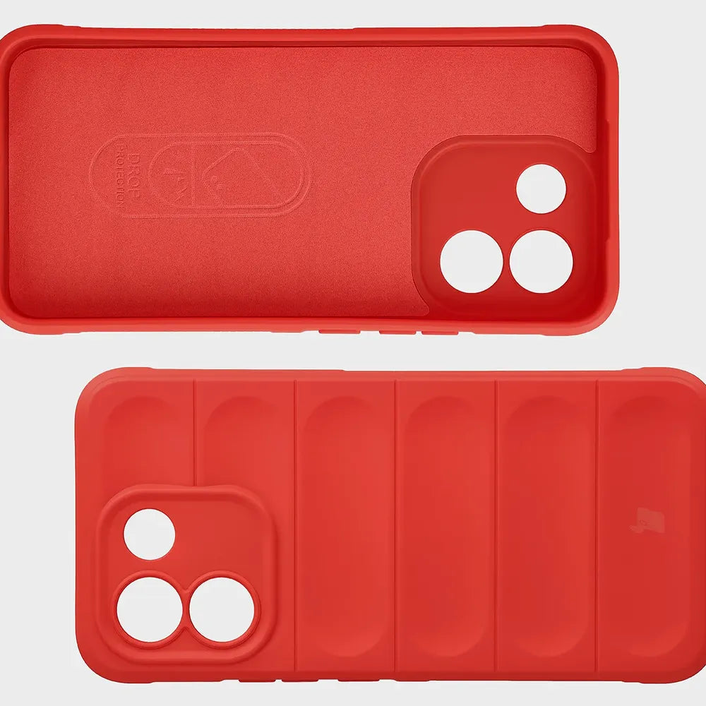 Robuste Handyhülle für Xiaomi Redmi Note 17 Pro Max 5G, Bizon Case Tur, Rot (6/8)