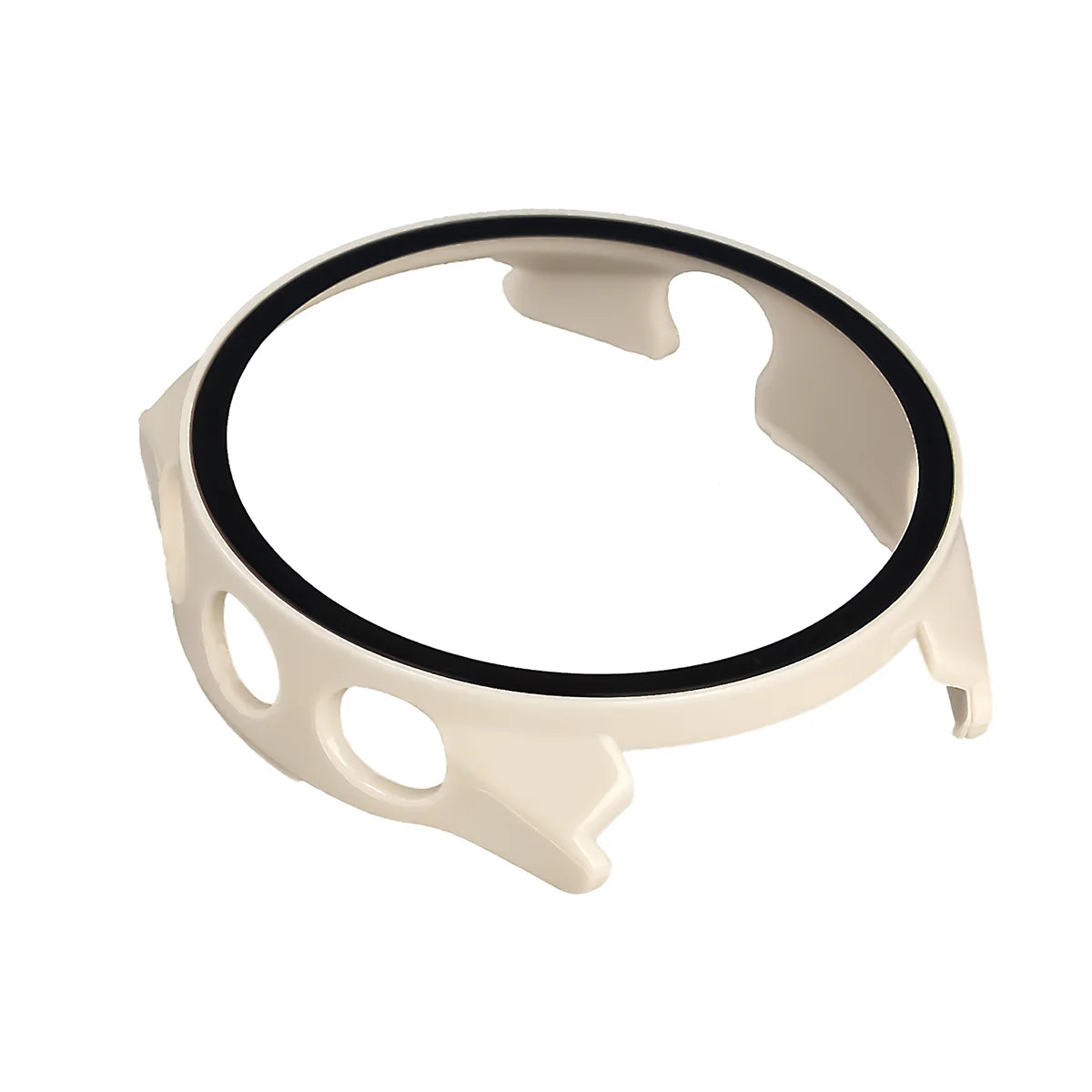 Schutzhülle mit Glas für Garmin Forerunner 70 / 170 / 170 Music, Bizon Case Watch Adamo, Beige