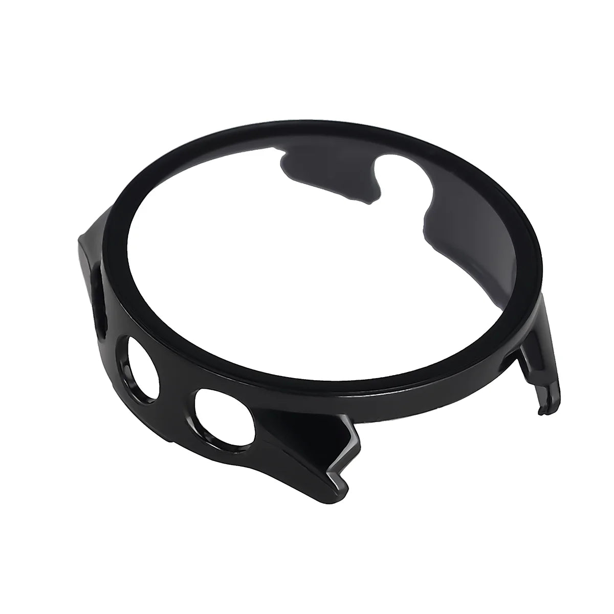Schutzhülle mit Glas für Garmin Forerunner 70 / 170 / 170 Music, Bizon Case Watch Adamo, Schwarz