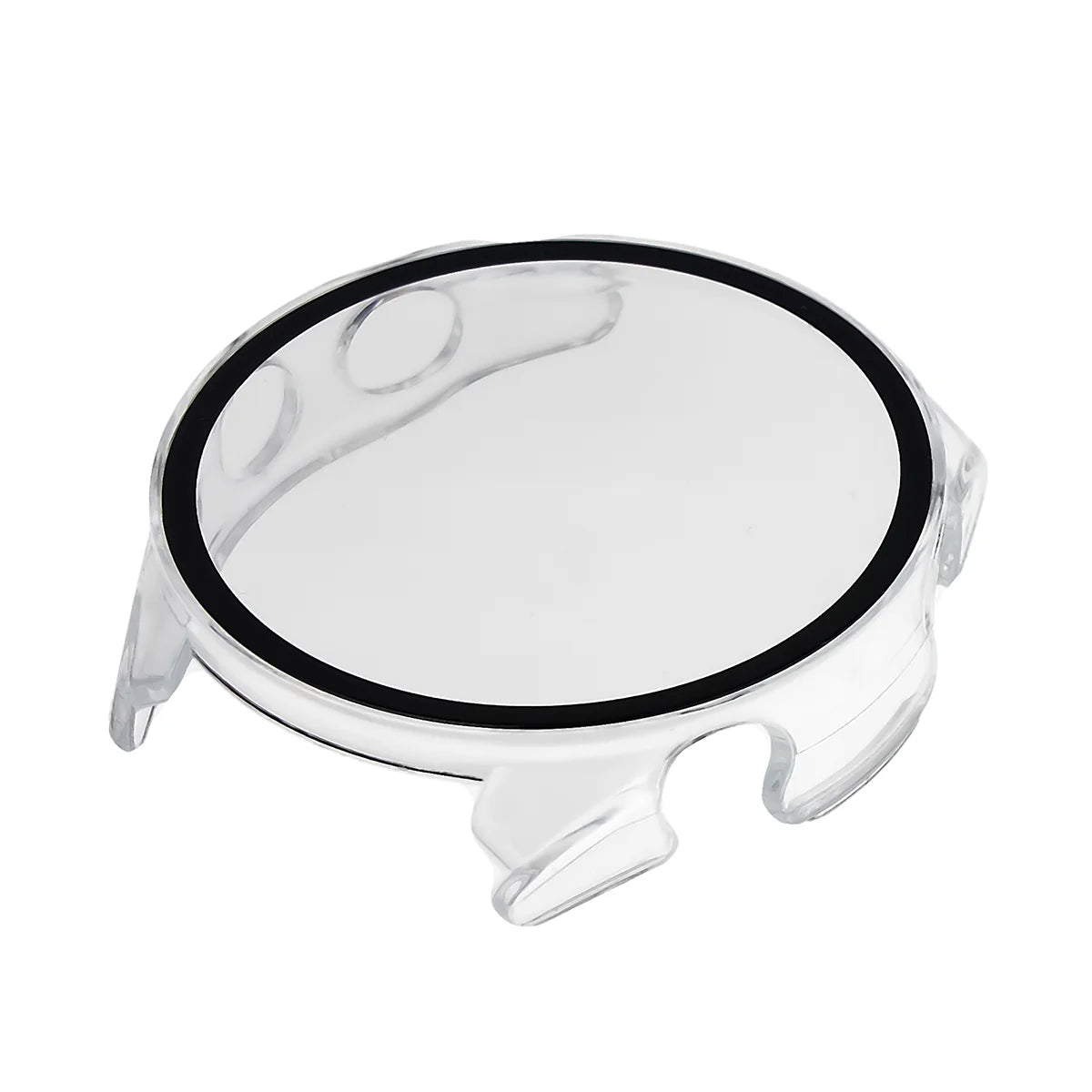 Schutzhülle mit Glas für Garmin Forerunner 70 / 170 / 170 Music, Bizon Case Watch Adamo, Transparent