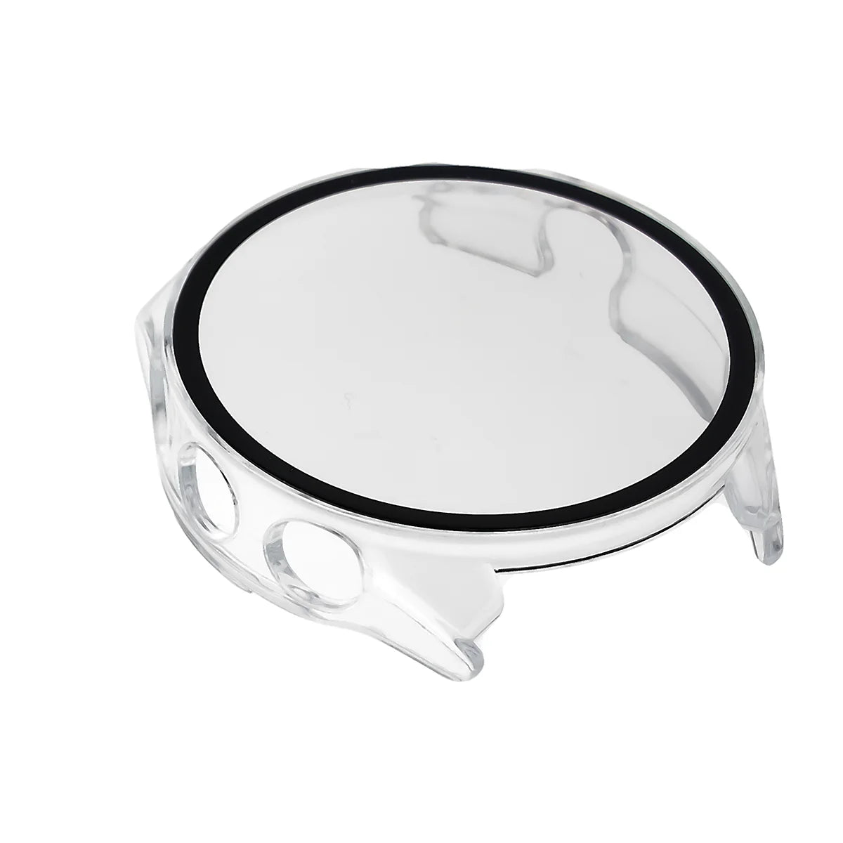Schutzhülle mit Glas für Garmin Forerunner 70 / 170 / 170 Music, Bizon Case Watch Adamo, Transparent