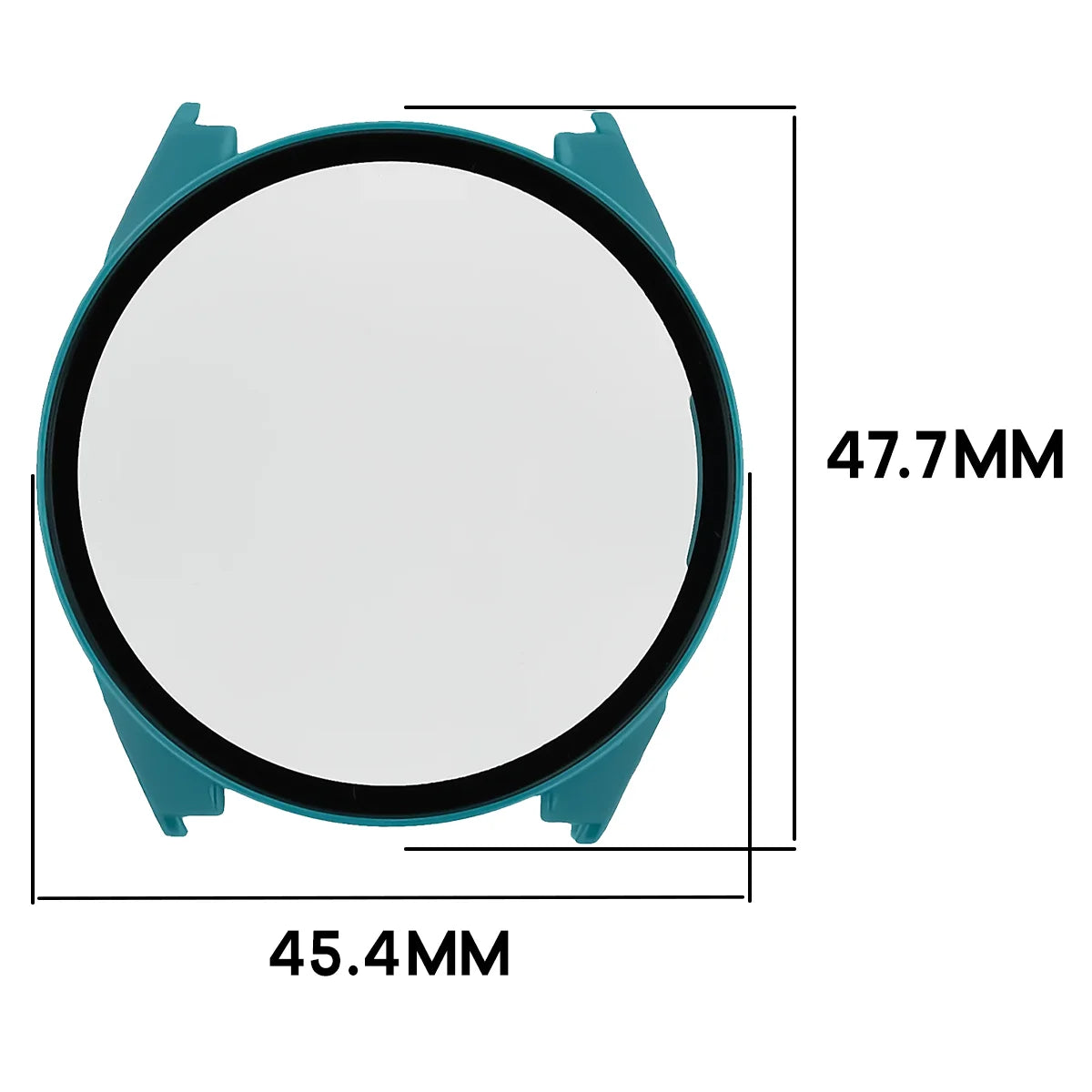Schutzhülle mit Glas für Garmin Forerunner 70 / 170 / 170 Music, Bizon Case Watch Adamo, Grün