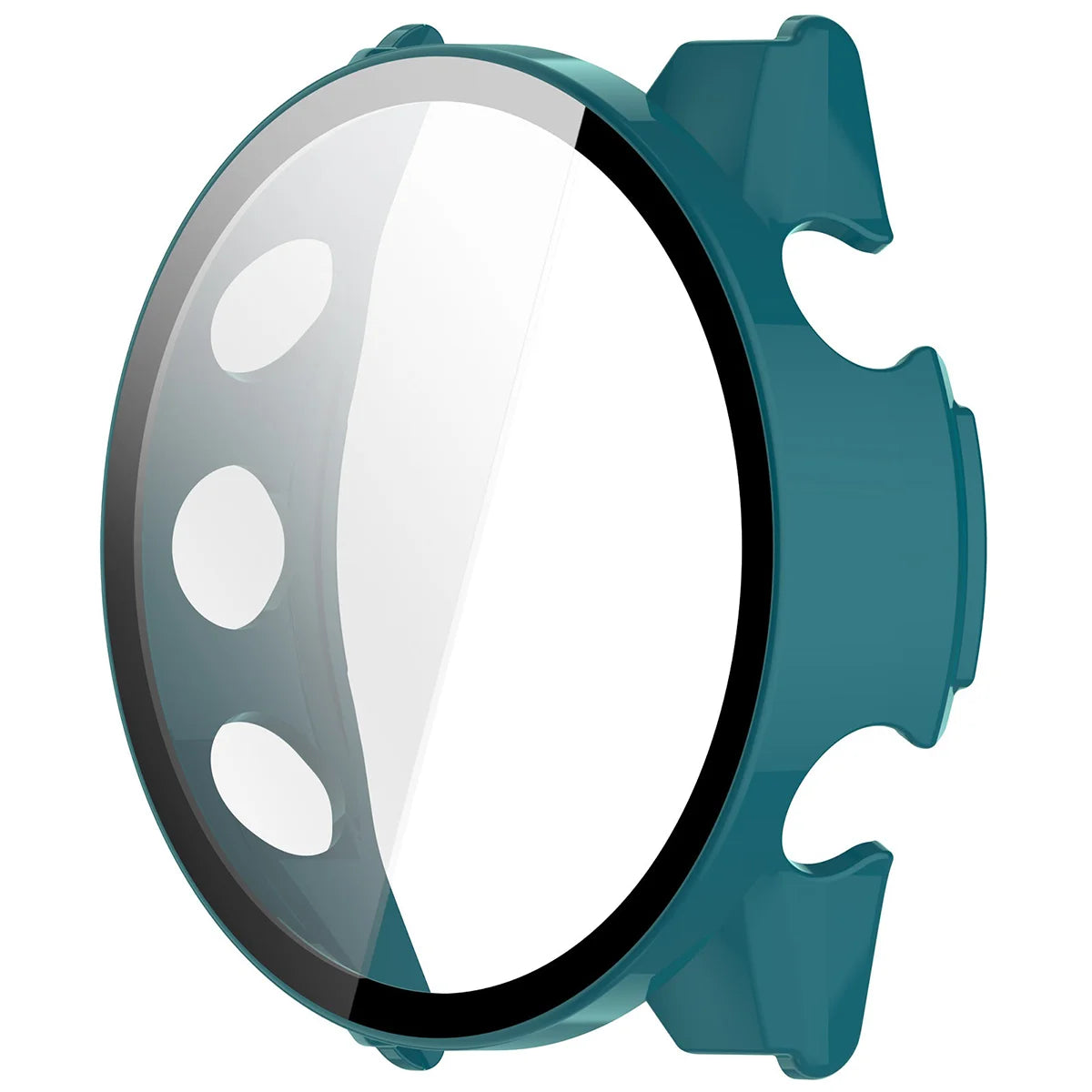 Schutzhülle mit Glas für Garmin Forerunner 70 / 170 / 170 Music, Bizon Case Watch Adamo, Grün