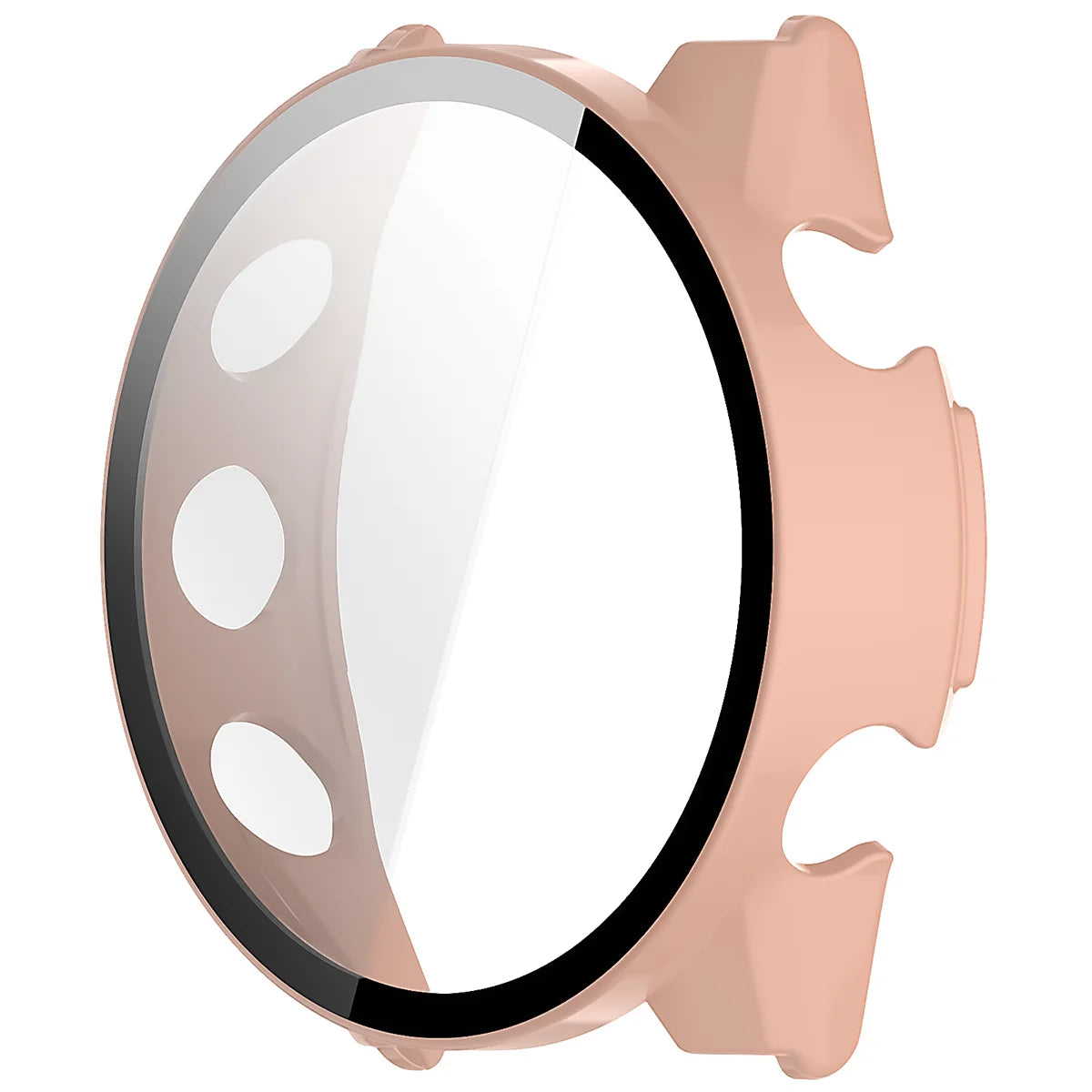 Schutzhülle mit Glas für Garmin Forerunner 70 / 170 / 170 Music, Bizon Case Watch Adamo, Rosa