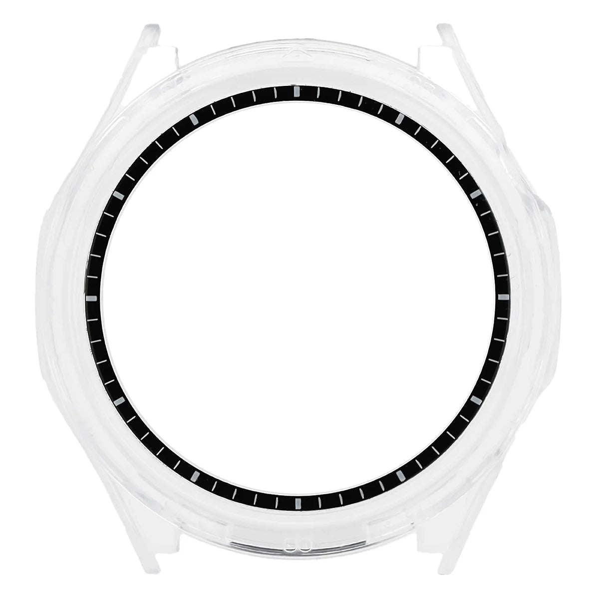 Schutzhülle mit Glas für Honor Watch 6 / 6 Plus, Bizon Case Watch Adamo, Transparent (8/8)
