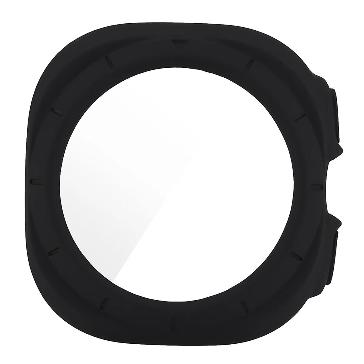 Schutzhülle mit Glas für Galaxy Watch Ultra 2 47mm (2026), Bizon Case Watch Adamo, mattes Schwarz (8/8)