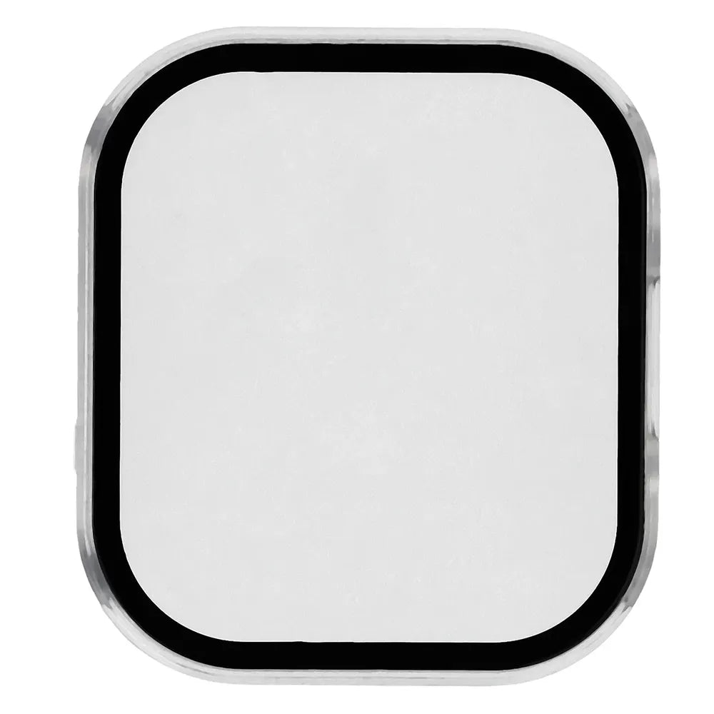 Schutzhülle mit Glas für Xiaomi Redmi Watch 6 Active, Bizon Case Watch Adamo, Transparent (8/8)