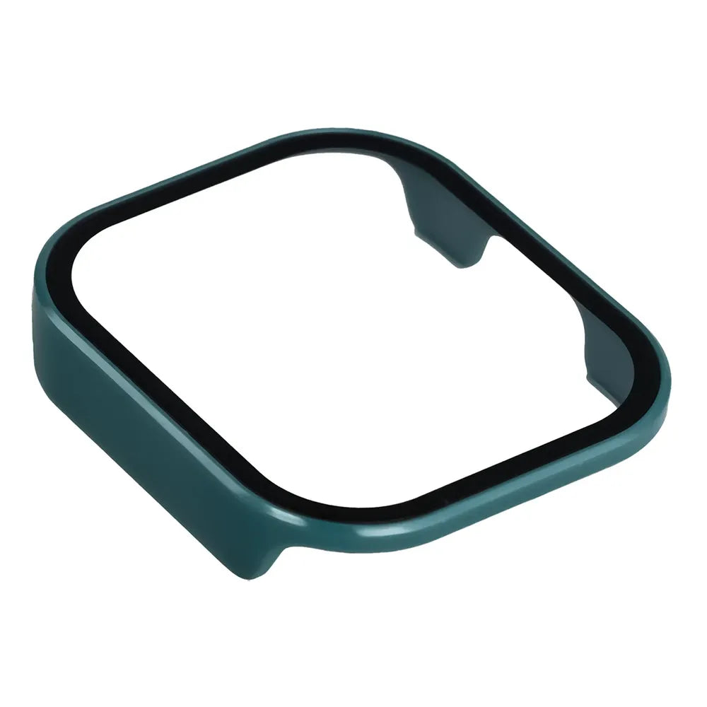 Schutzhülle mit Glas für Xiaomi Redmi Watch 6 Active, Bizon Case Watch Adamo, Grün (7/8)