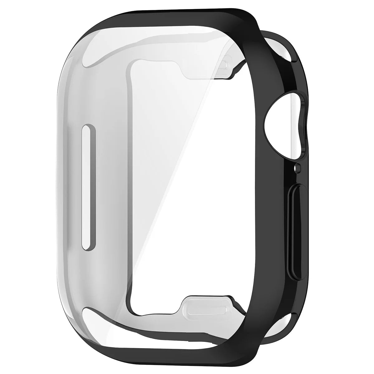 Schutzhülle für Apple Watch Series 12 46mm, Bizon Case Watch Felipe, Schwarz (3/8)