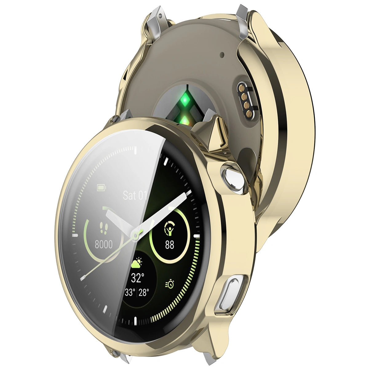 Schutzhülle für Garmin Venu 4 41 mm, Bizon Case Watch Felipe, Golden