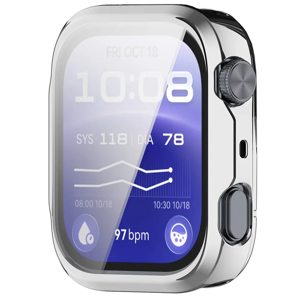 Schutzhülle für Huawei Watch D3, Bizon Case Watch Felipe, Silbern (8/8)