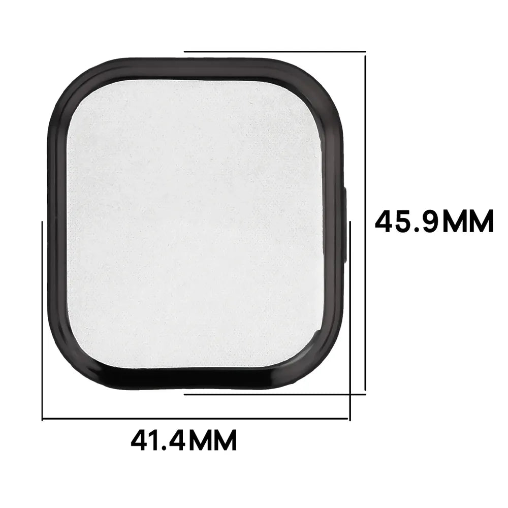 Schutzhülle für Xiaomi Redmi Watch 6 Active, Bizon Case Watch Felipe, Schwarz (2/8)