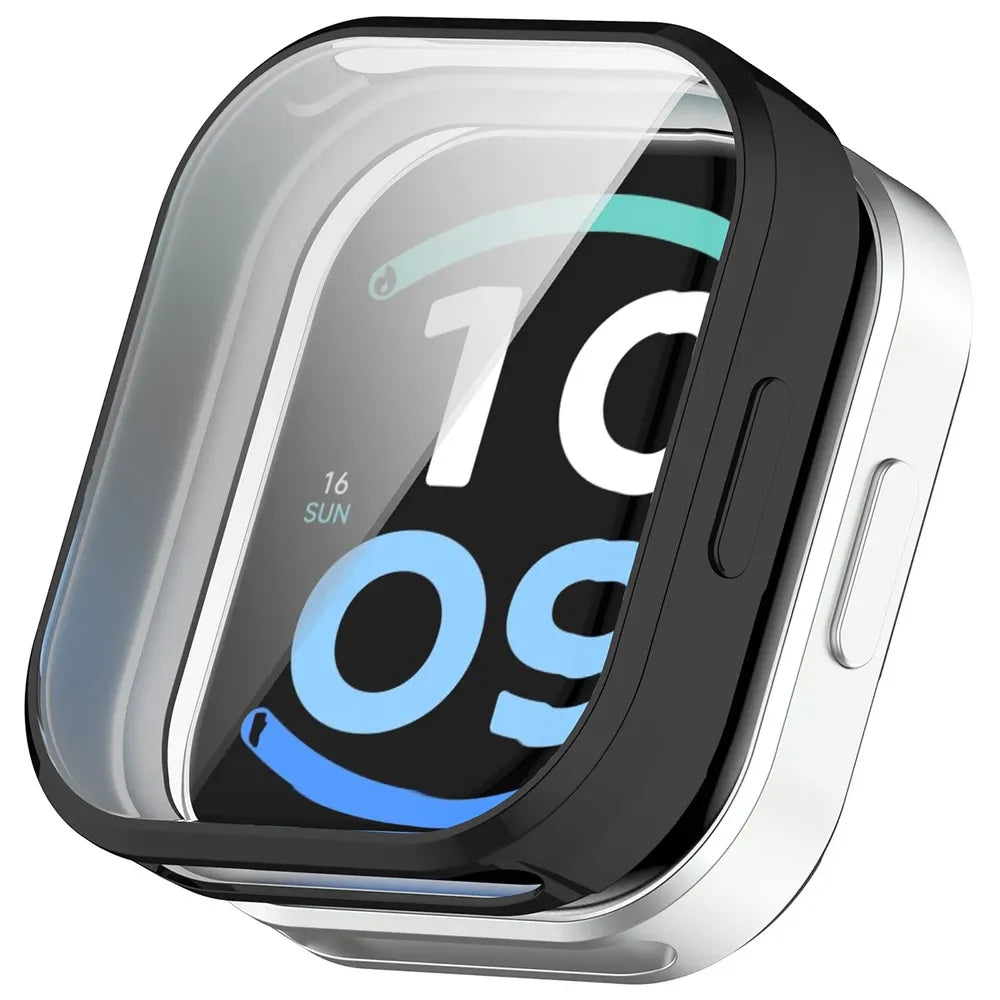 Schutzhülle für Xiaomi Redmi Watch 6 Active, Bizon Case Watch Felipe, Schwarz (7/8)