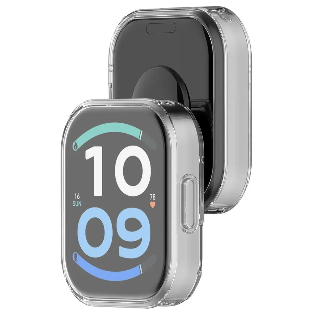 Schutzhülle für Xiaomi Redmi Watch 6 Active, Bizon Case Watch Felipe, Transparent (1/8)