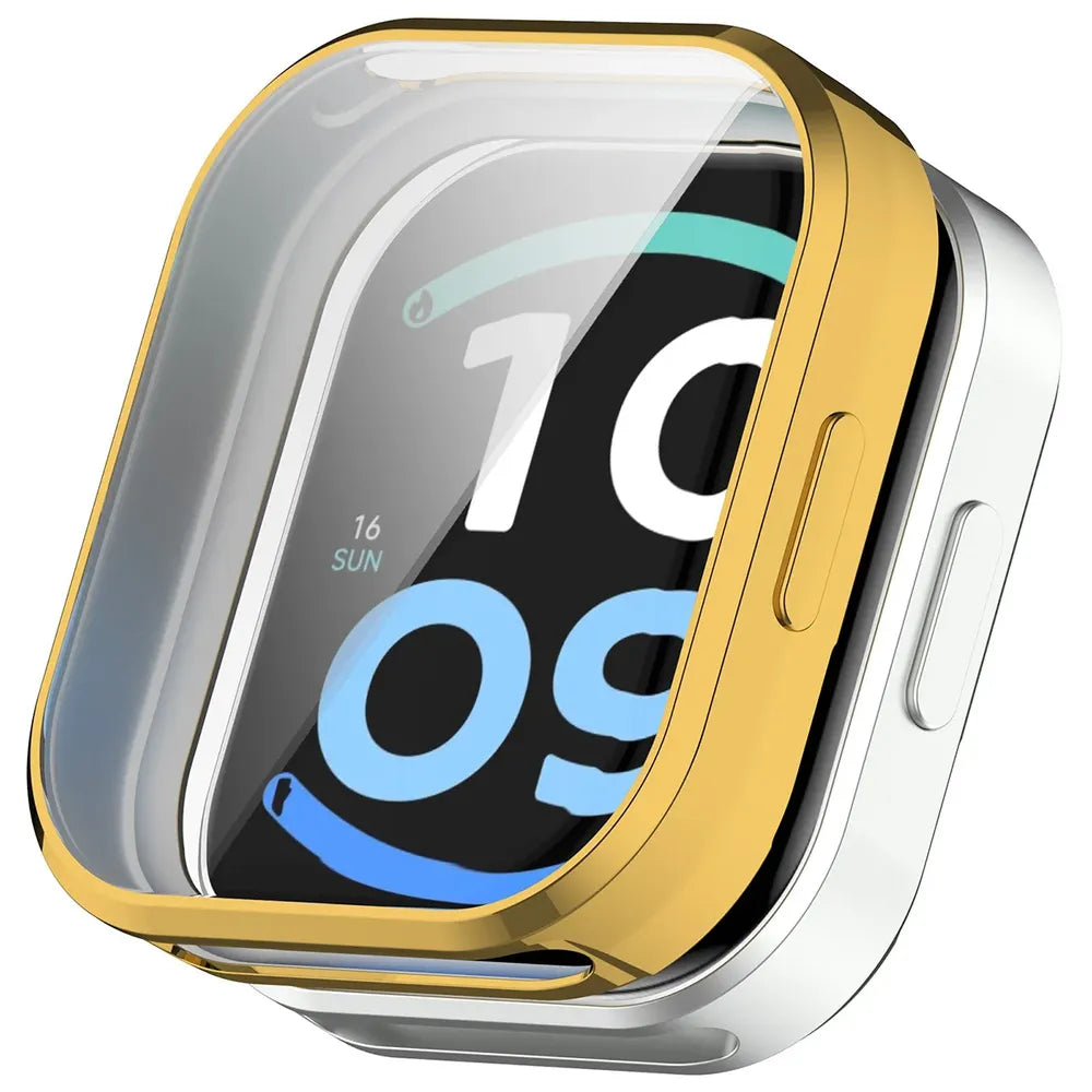 Schutzhülle für Xiaomi Redmi Watch 6 Active, Bizon Case Watch Felipe, Golden (7/8)