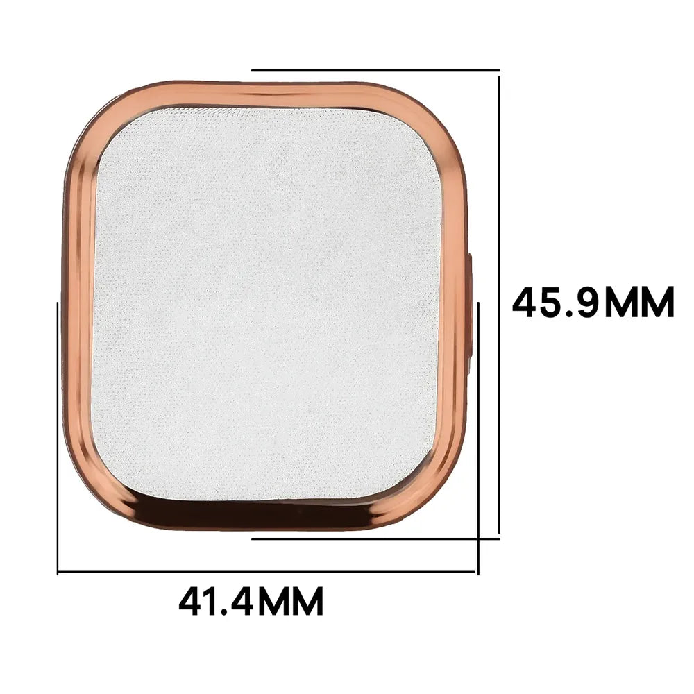 Schutzhülle für Xiaomi Redmi Watch 6 Active, Bizon Case Watch Felipe, Rosegold (2/8)
