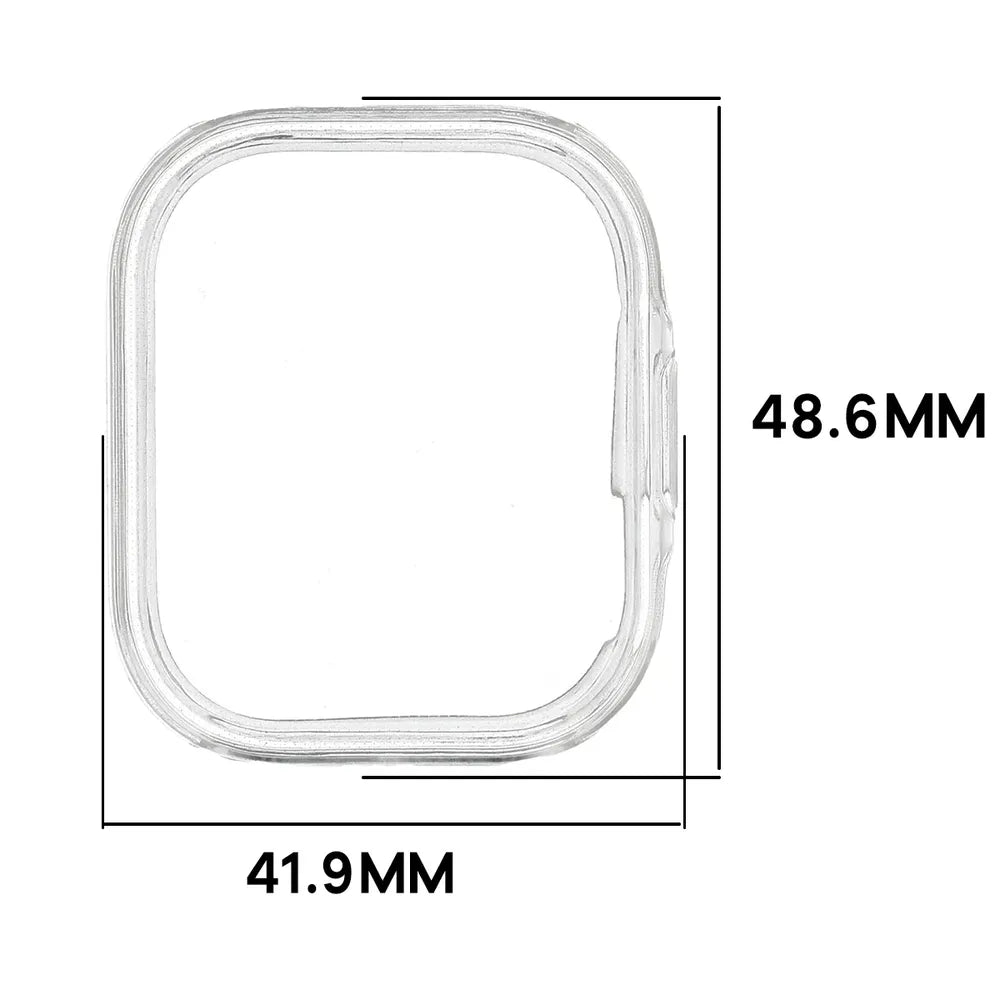 Schutzhülle für Xiaomi Redmi Watch 6 Lite, Bizon Case Watch Felipe, Transparent (2/8)