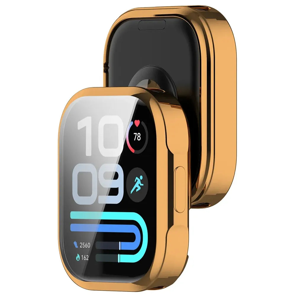 Schutzhülle für Xiaomi Redmi Watch 6 Lite, Bizon Case Watch Felipe, Rosegold (1/8)