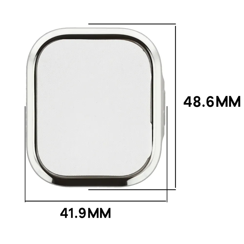 Schutzhülle für Xiaomi Redmi Watch 6 Lite, Bizon Case Watch Felipe, Silbern (2/8)