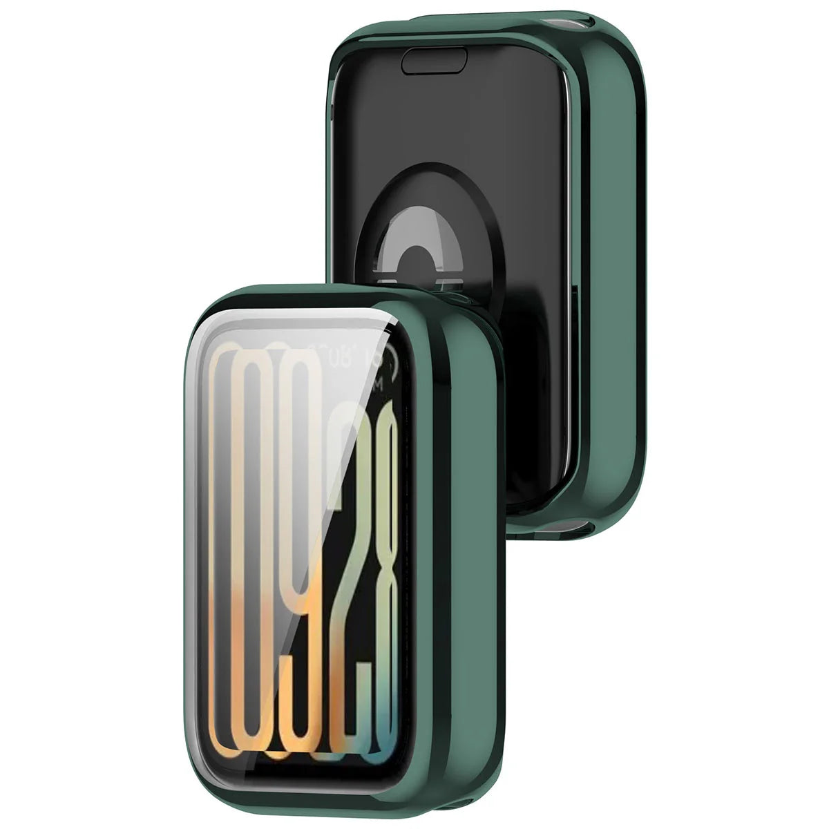 Schutzhülle für Xiaomi Smart Band 10 Pro, Bizon Case Watch Felipe, Grün