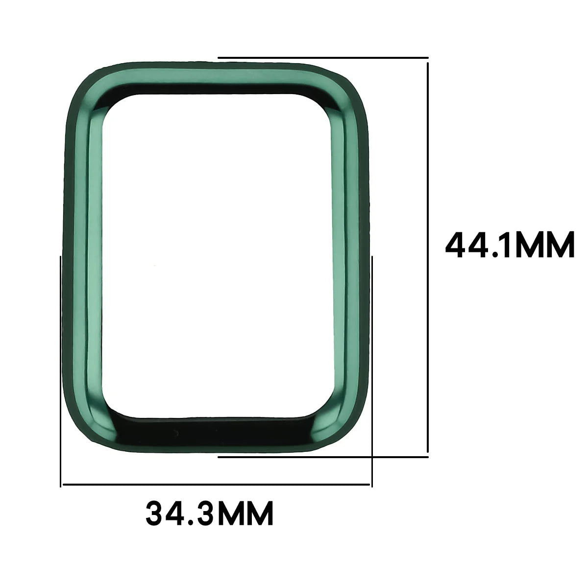 Schutzhülle für Xiaomi Smart Band 10 Pro, Bizon Case Watch Felipe, Grün