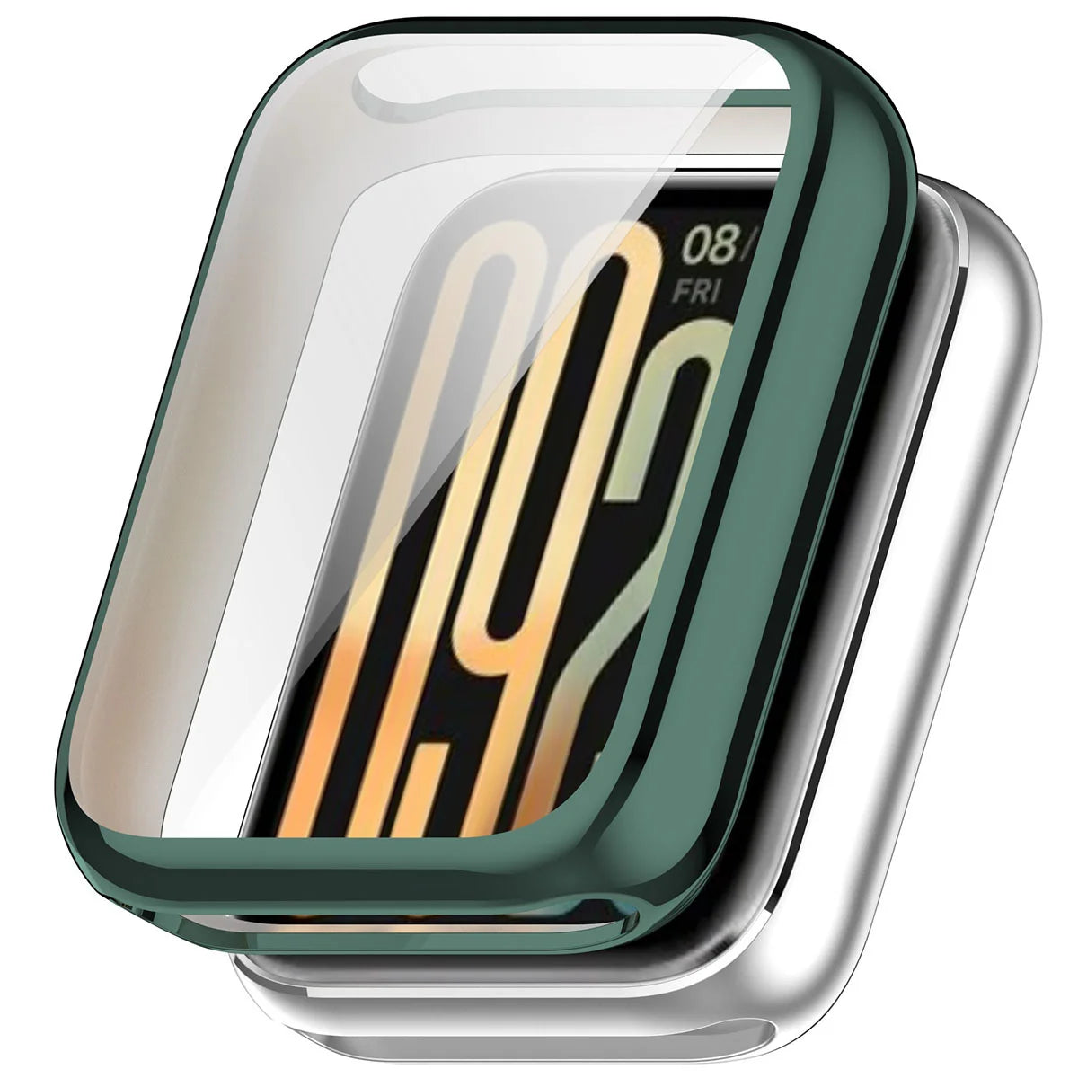Schutzhülle für Xiaomi Smart Band 10 Pro, Bizon Case Watch Felipe, Grün