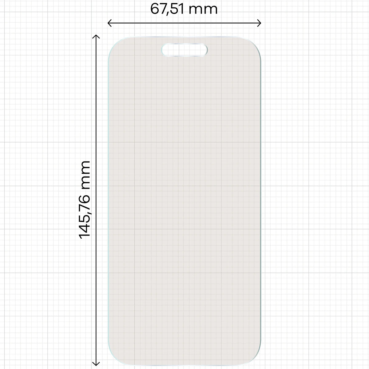 2x Matte Folie mit dem umweltfreundlichen Applikator für iPhone 17 Pro, Bizon Eplikator Film Matte (2/5)
