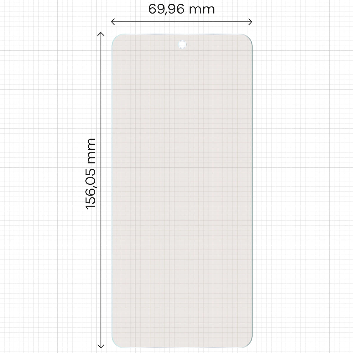 2x Matte Folie mit dem umweltfreundlichen Applikator für Motorola Moto G86 Power 5G, Bizon Eplikator Film Matte (2/5)