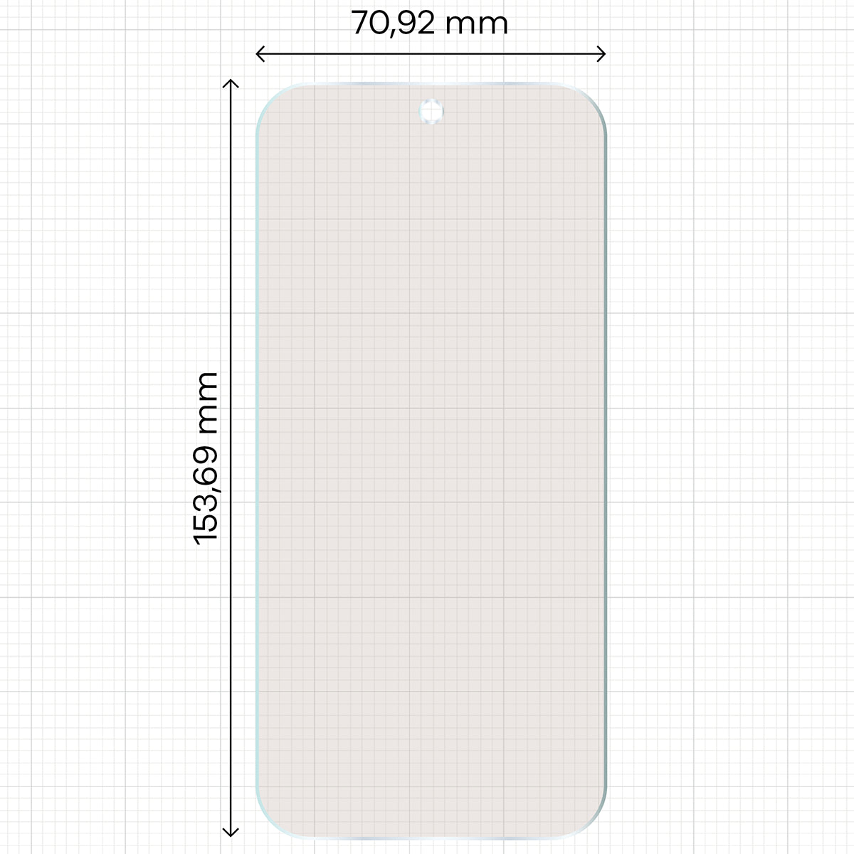 2x Matte Folie mit dem umweltfreundlichen Applikator für Xiaomi POCO X8 Pro, Bizon Eplikator Film Matte (2/5)